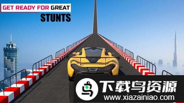 汽车特技坡道挑战赛游戏截图1