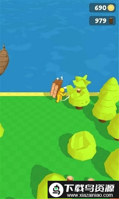 岛屿伐木工小游戏截图3