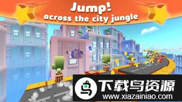 狂奔兽兽动物园大逃亡游戏(Stampede R)截图1