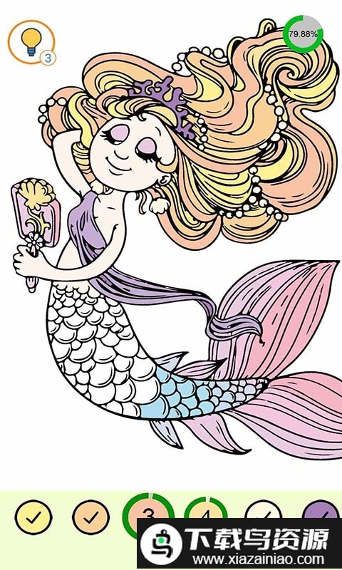 七彩拼图游戏截图1