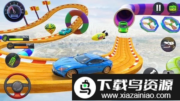 巨型坡道特技比赛游戏截图1