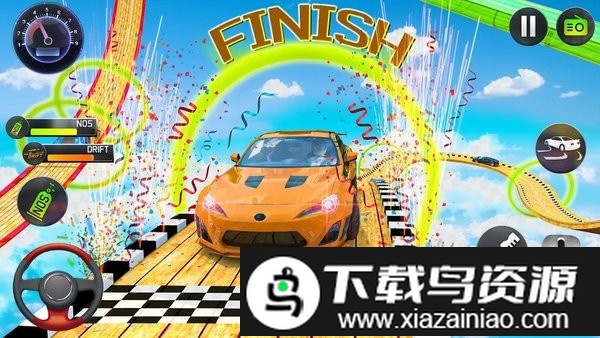 巨型坡道特技比赛游戏截图4