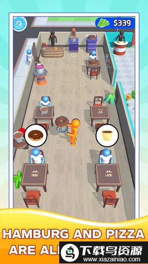 汉堡店模拟器游戏(Fast Food Shop)截图1