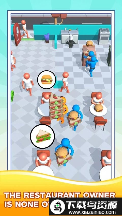 汉堡店模拟器游戏(Fast Food Shop)截图2