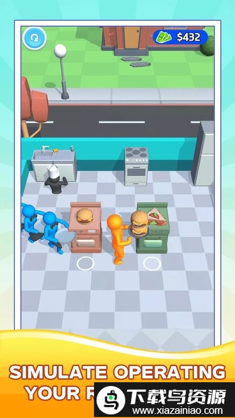 汉堡店模拟器游戏(Fast Food Shop)截图3