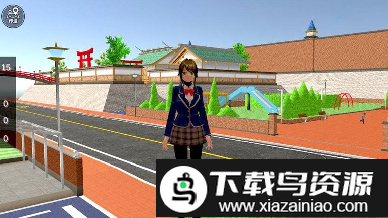 樱花校园模拟少女游戏截图1