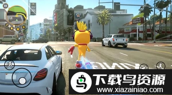 超级刺客绳索英雄游戏(Super Hedgehog Rope Hero)截图2