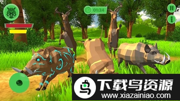 狩猎野猪模拟器最新版(Pig Savanna Warthog Game)截图1