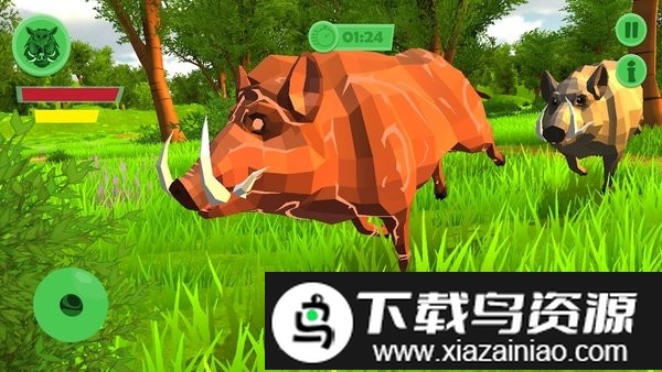 狩猎野猪模拟器最新版(Pig Savanna Warthog Game)截图2