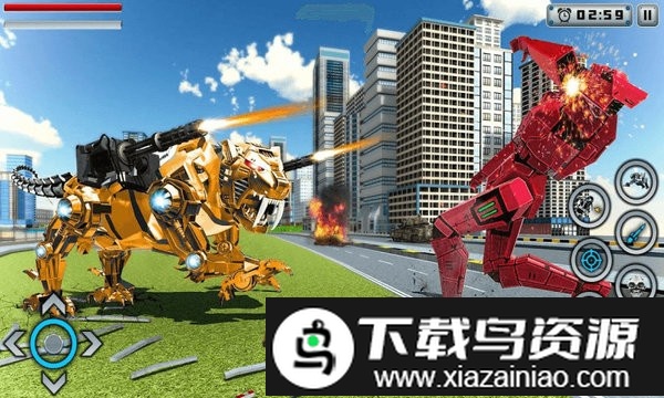 白虎机器人转型游戏最新版截图2