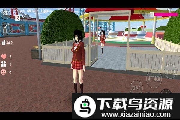 233乐园樱花校园模拟器2024最新版截图2