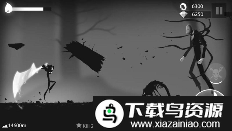 火柴人酷跑暗影冒险游戏(Stickman Run)截图2