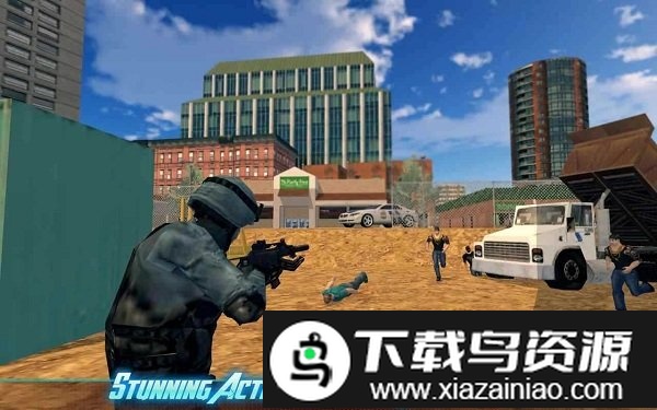 战士警察恐怖亨特游戏截图3