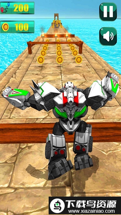 机器人神庙逃亡游戏截图1