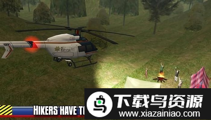 直升机的模拟救援游戏截图2