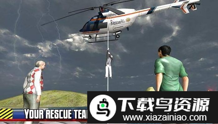 直升机的模拟救援游戏截图3