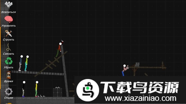 火柴人布娃娃游乐场游戏截图2