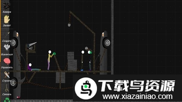 火柴人布娃娃游乐场游戏截图3