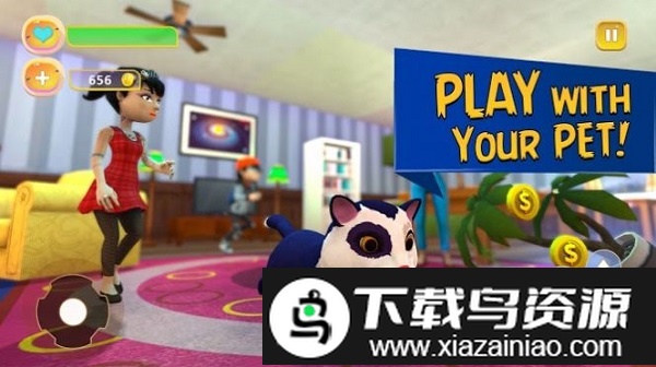 可爱的小猫模拟器汉化版截图1