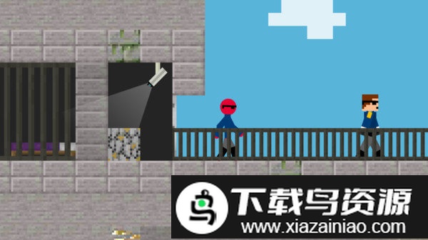 火柴人像素越狱游戏截图2