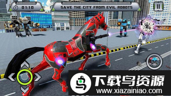 警车变形金刚游戏截图1