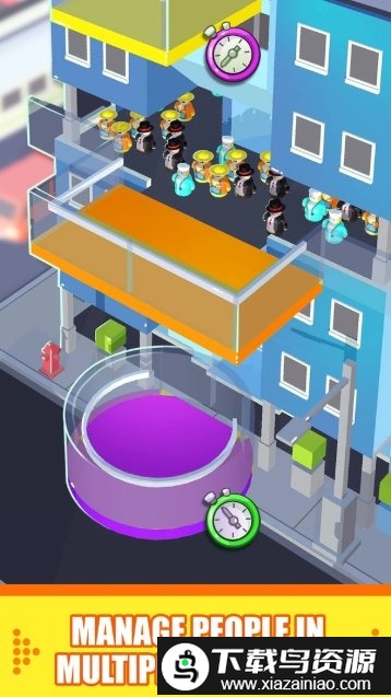 拥挤电梯游戏截图2