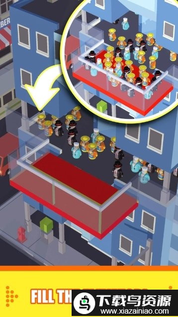 拥挤电梯游戏截图3