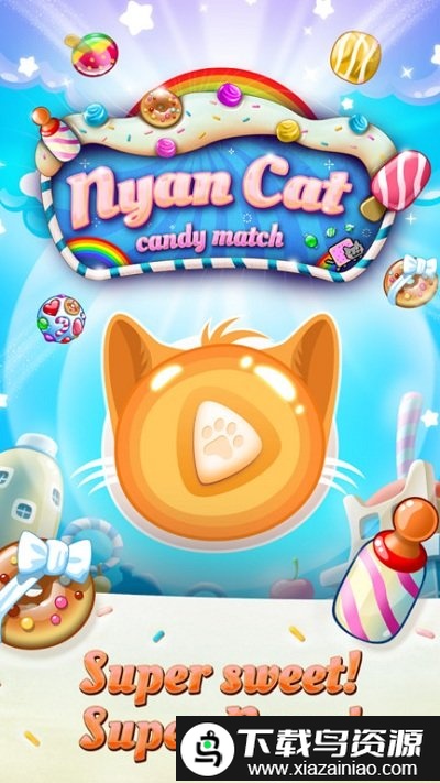 彩虹猫糖果比赛游戏截图4