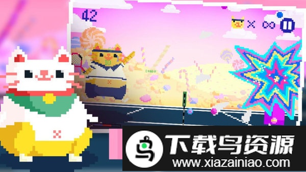 糖果猫网球游戏截图5