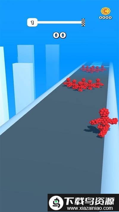 豆豆人冲冲冲游戏截图1