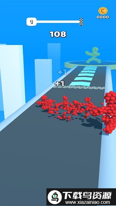 豆豆人冲冲冲游戏截图2