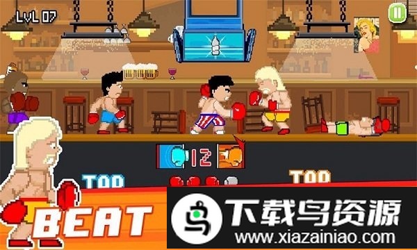 拳击斗士超级拳击游戏截图1