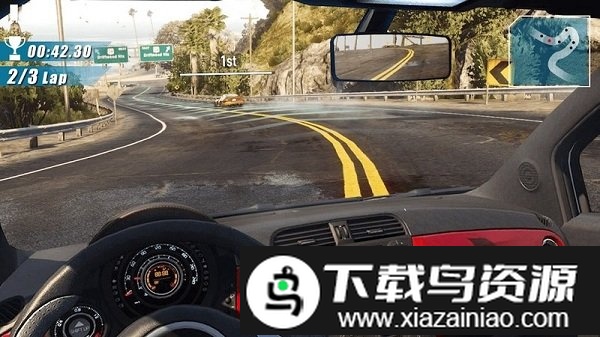 夜间速度赛车游戏截图3