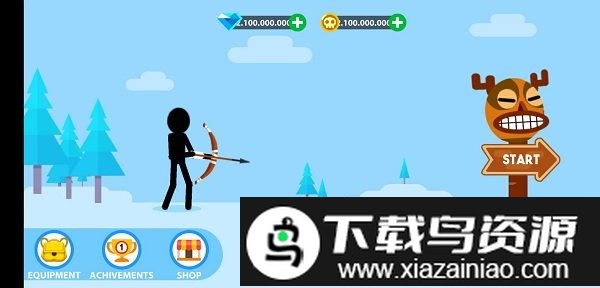 斯蒂克曼射箭大师游戏截图1