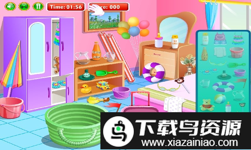 可爱宝贝去海滩游戏截图4