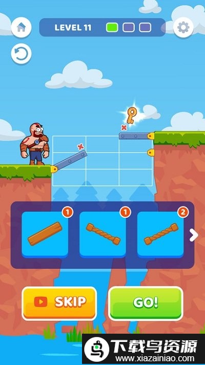 桥梁解谜游戏截图1