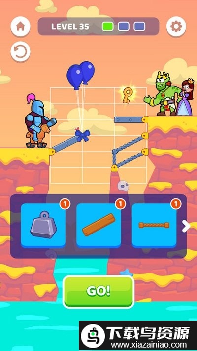 桥梁解谜游戏截图2