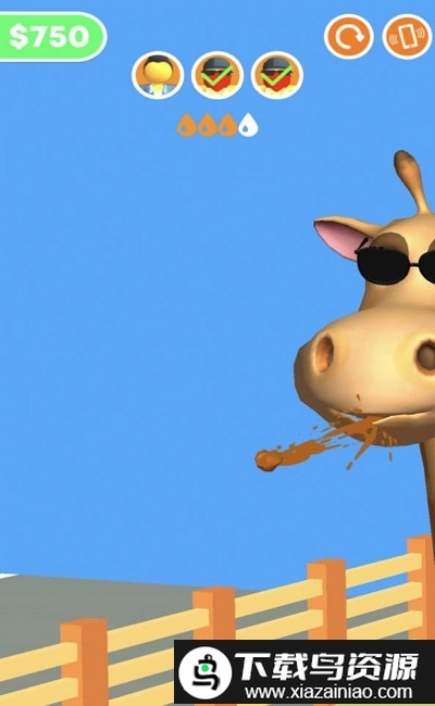 沙雕长颈鹿模拟器游戏截图2
