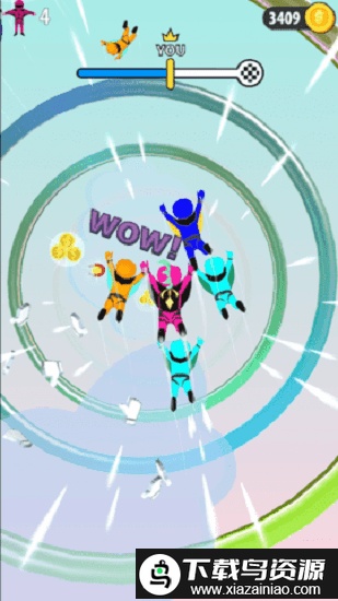 团体跳伞游戏截图4