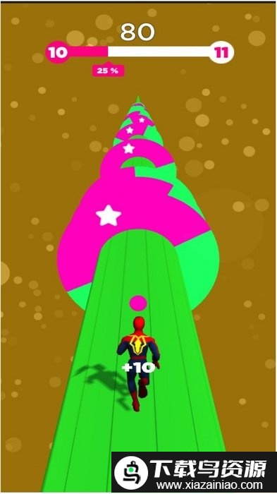 超级英雄彩色跑酷最新版截图1