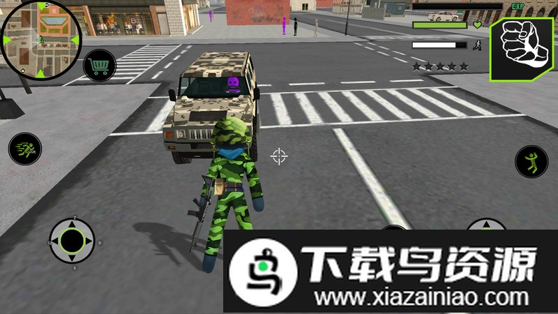 美军火柴人绳索英雄最新版截图1