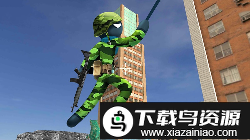 美军火柴人绳索英雄最新版截图3