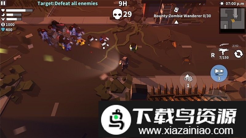 枪手丧尸幸存者手游截图1