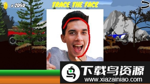 摩托车面部比赛游戏截图2