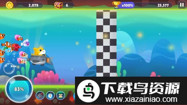 幼鲨逃亡手机版截图1