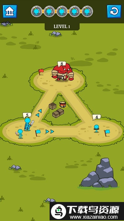 火柴人冲突战争游戏截图4