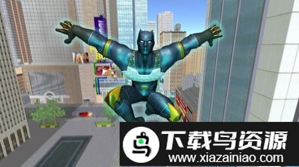 超级英雄豹绳犯罪城市游戏截图1