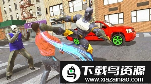 超级英雄豹绳犯罪城市游戏截图2