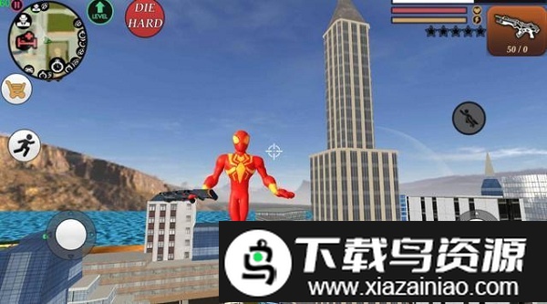 红色火柴蜘蛛侠手游截图1