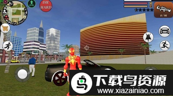 红色火柴蜘蛛侠手游截图2